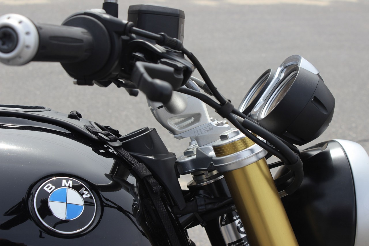 HeliBars Tour Performance Handlebar Risers for the BMW R nineT